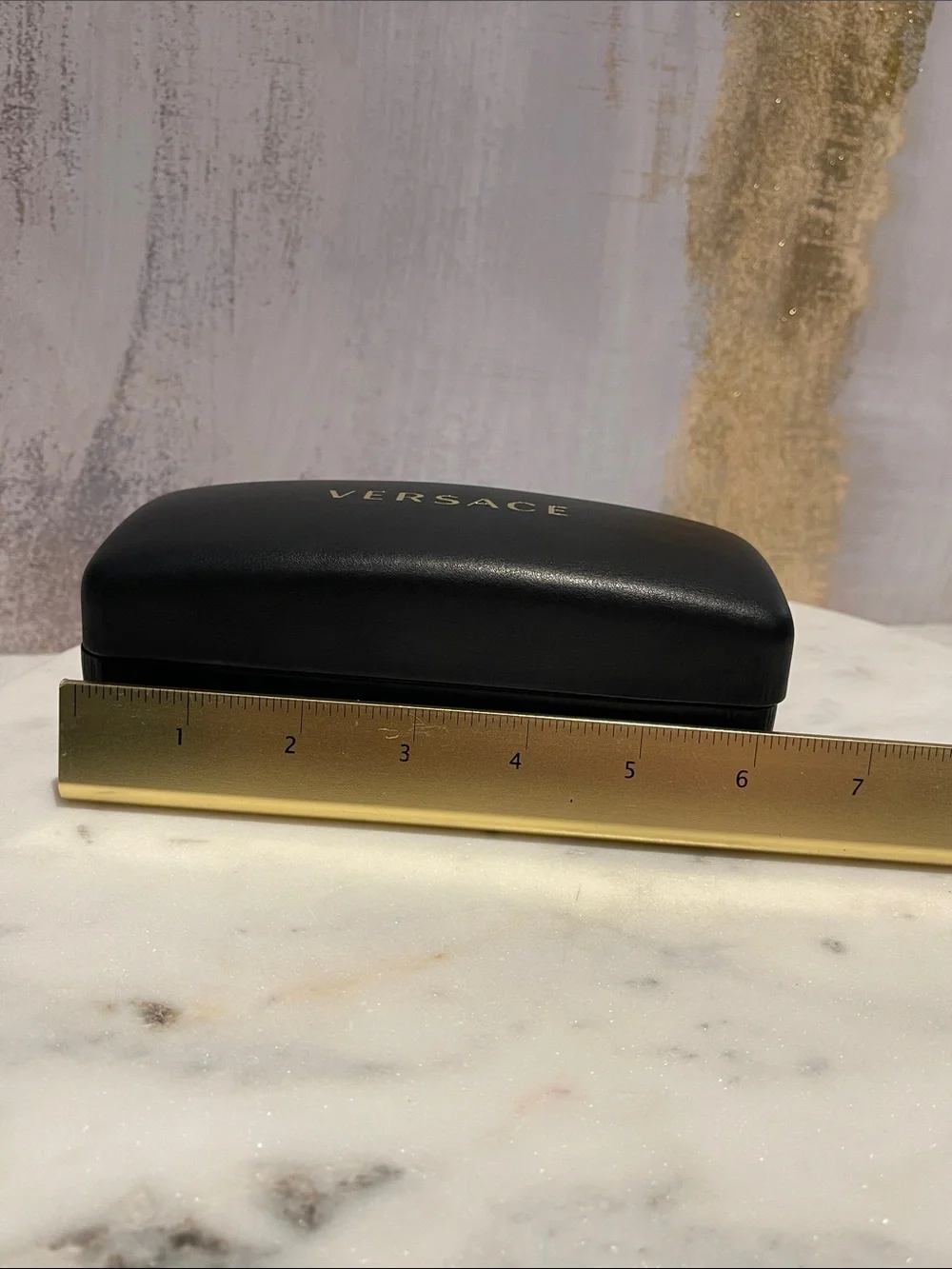 New Black VERSACE glasses case w/box 💖 - Picture 7 of 8